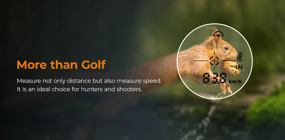 CIGMAN CT-1000 1200 Yards Golf-Entfernungsmesser, kontinuierlicher Scan, Fahnenmast-Verriegelungsvibration, 7-fache Vergr&ouml;&szlig;erung, gro&szlig;er 750-mAh-Akku