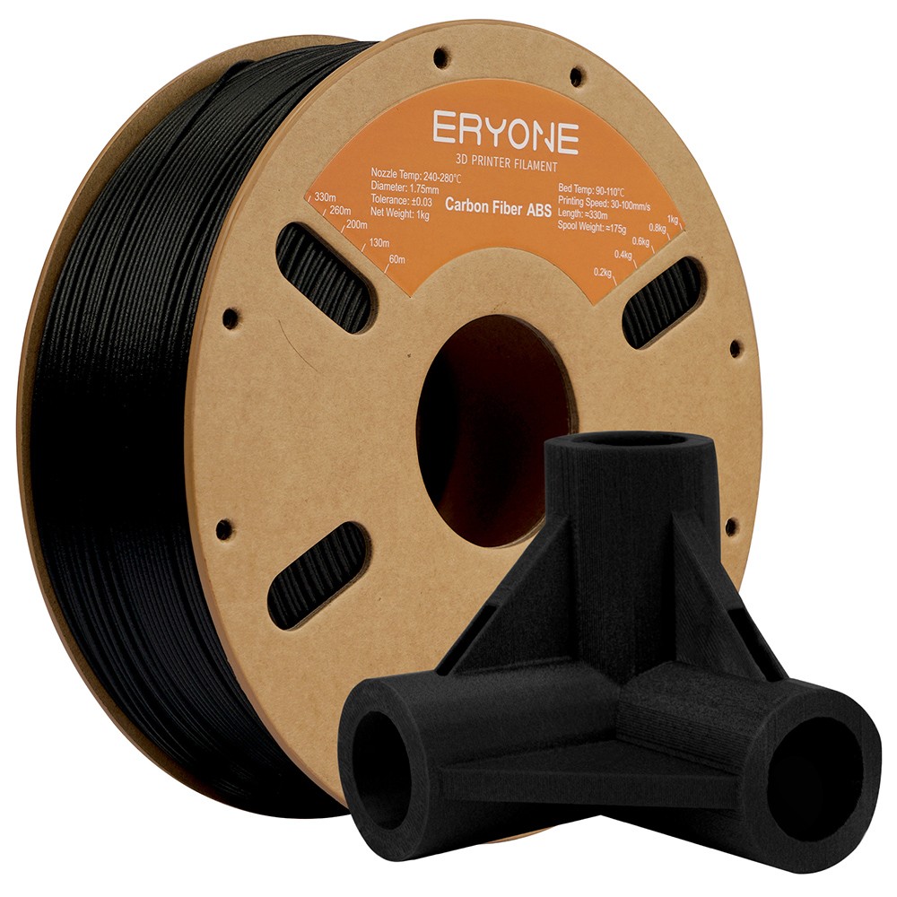 ERYONE Carbon Fiber ABS Filament - Black