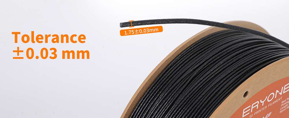 ERYONE Glass Fiber ASA Filament - Black