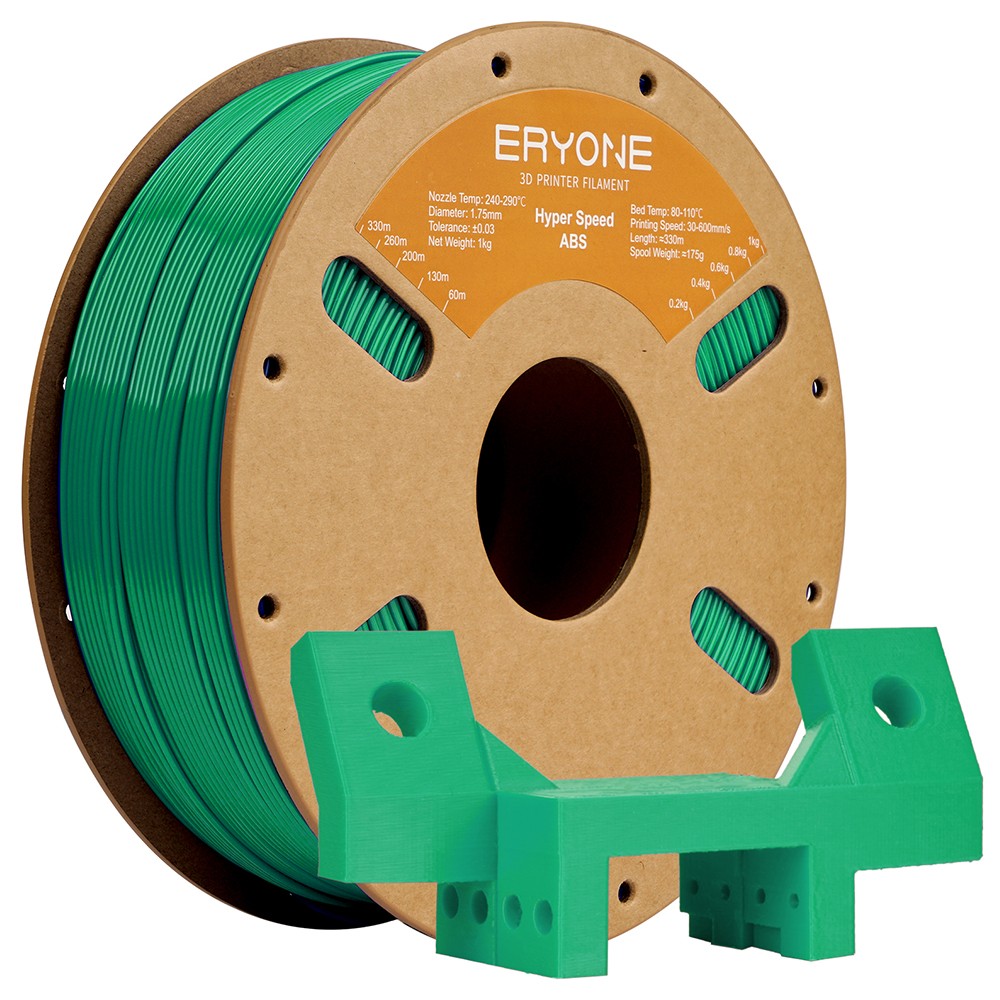 ERYONE High Speed ABS Filament 1kg - Green