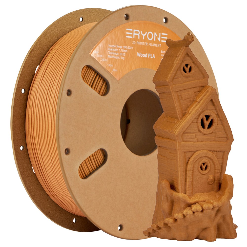 ERYONE Wood PLA Filament - Terracotta