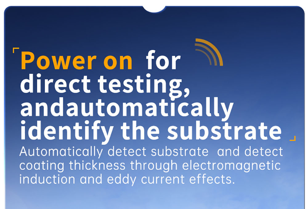 FNIRSI CTG-20 Paint Thickness Gauge, Electroplate Metal & Putty Powder Coating, for Car 0-1400um Fe/nFe/Fe+Zn