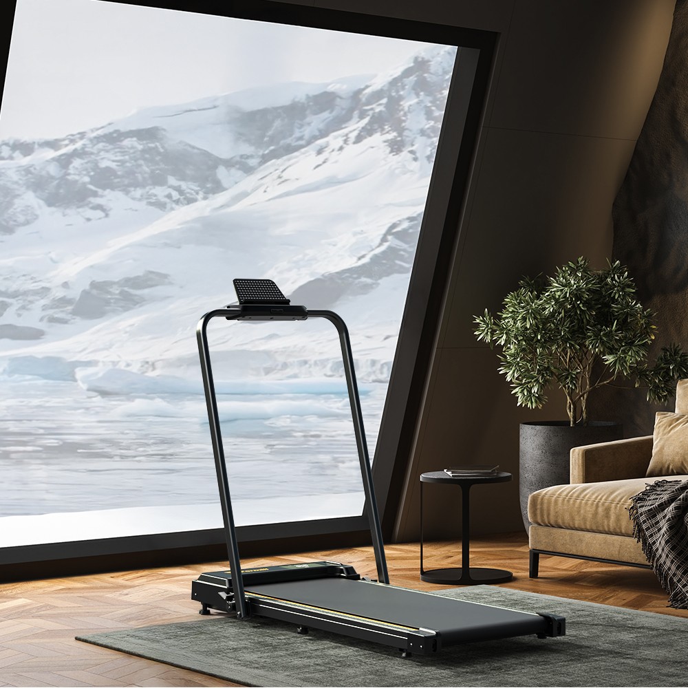 Formill FT-51 2in1 Walking Pad Laufband, 2,5 PS Motor, LED-Display, 120 kg max. Belastung, 1-10 km/h Laufgeschwindigkeit