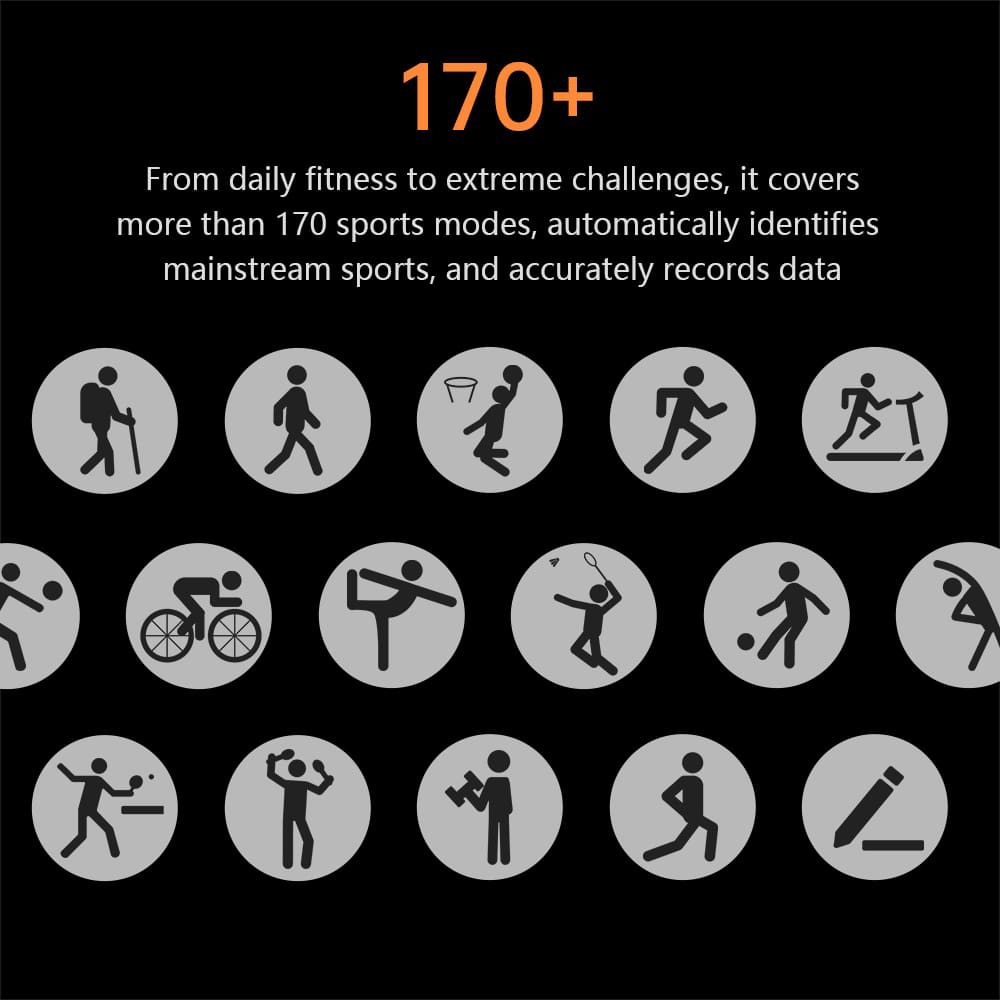 KUMI U5 Pro Smartwatch, 1.43-inch AMOLED Screen, ChatGPT, 170+ Sports Modes, 5ATM Waterproof, Blood Oxygen & Heart Rate & Sleep Monitoring - Golden