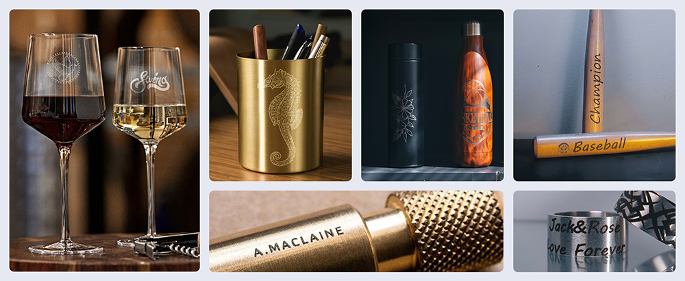 LONGER Laser Engraver Y-axis Rotary Roller, 360&deg; Rotation, Adjustable 6-300mm Diameters