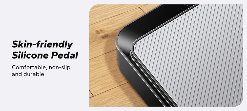 MERACH MR2441B Vibration Plate with Tension Ropes, Wireless Remote, Comfortable Lymphatic Drainage Machine, for Weight Loss - Black