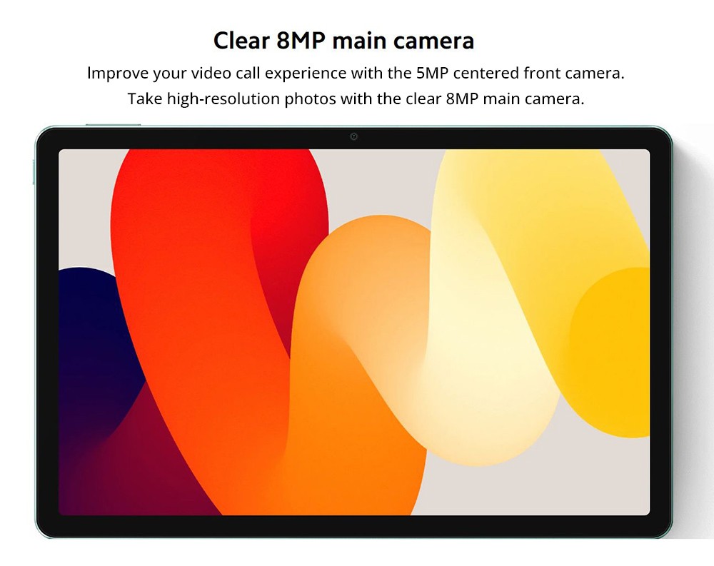 Refurbished Redmi Pad SE CN Version 11 inch Tablet, 6GB RAM 128GB ROM, MIUI Pad 14 (Android 13), 5G WiFi - Green