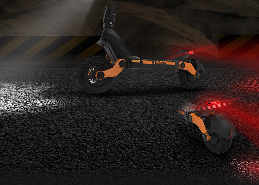 KuKirin G3 Elektroroller, 1200 W Heckmotor, 50 km/h H&ouml;chstgeschwindigkeit, 52 V 18 Ah Lithiumbatterie, 70 km Reichweite, Scheibenbremse, 120 kg Tragkraft