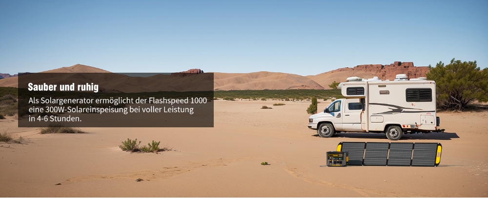 Tragbares Kraftwerk VTOMAN Flashspeed 1000, 1000W (2000W Spitze), 828Wh LiFePO4-Akku, mit AC/USB/DC-Ausgangsanschl&uuml;ssen