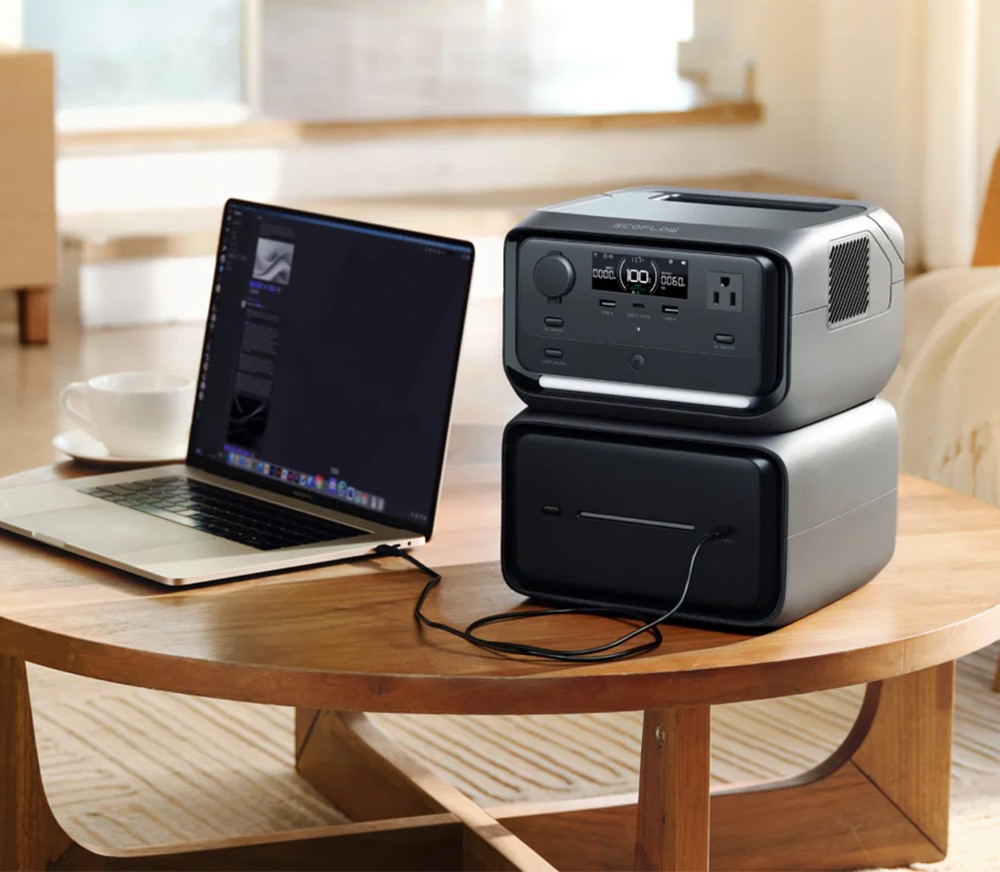 EcoFlow RIVER 3 Plus 286Wh Portable Power Station + EB600 572Wh Battery Pack