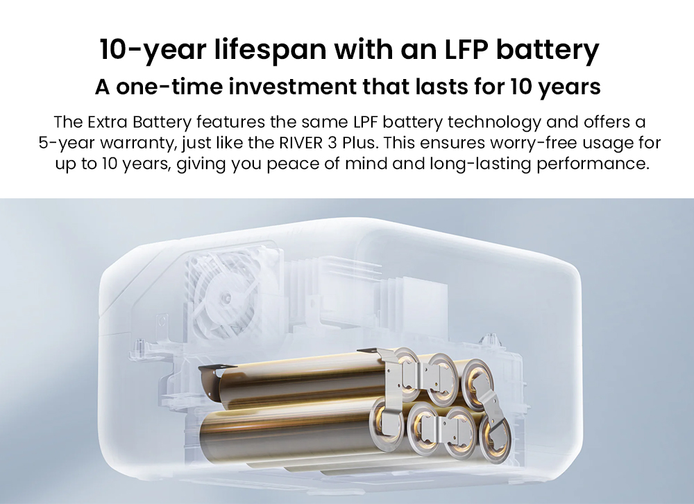 EcoFlow RIVER 3 Plus 286Wh Portable Power Station + EB600 572Wh Battery Pack