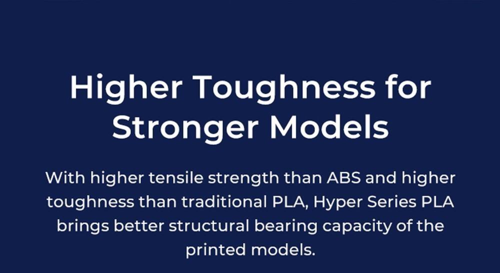 Creality Hyper Series 1,75 mm PLA 3D-Druckfilament, 1 kg, Orange