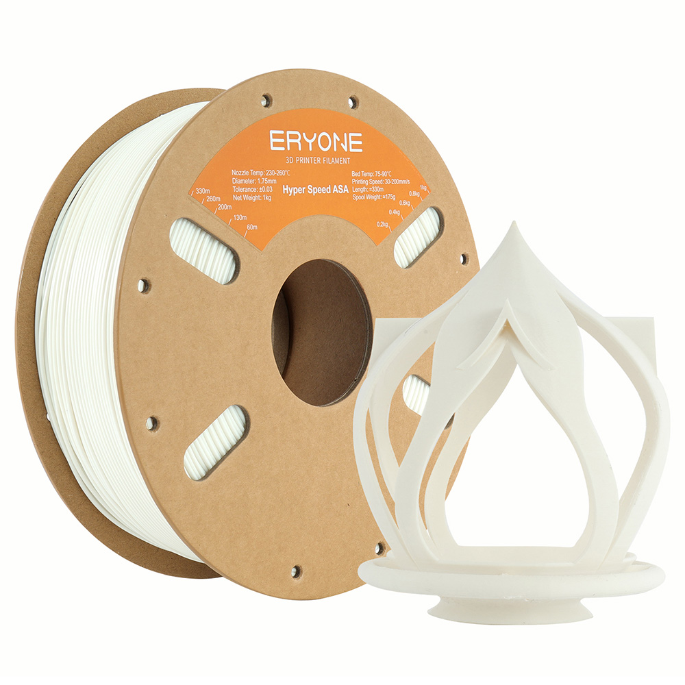 ERYONE High Speed ASA Filament, 1kg - White