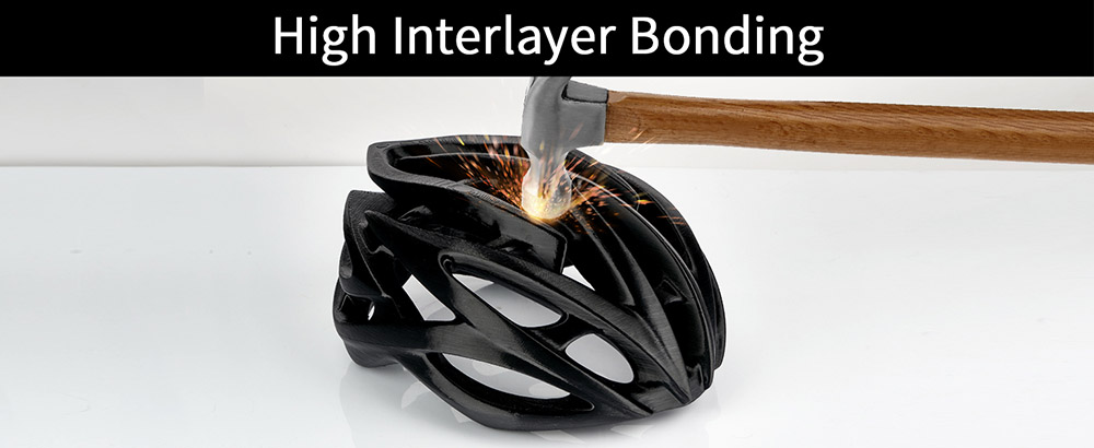 ERYONE Hochgeschwindigkeits-PETG-Filament, 1 kg &ndash; Schwarz