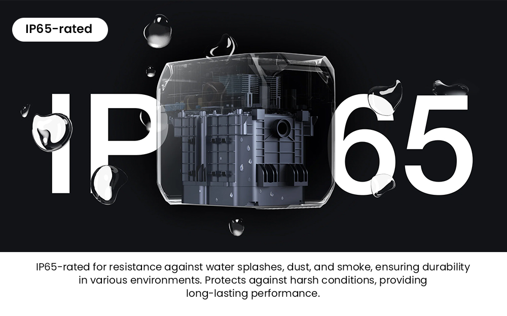 Přenosná elektrárna EcoFlow DELTA 3 1500, 1536Wh LFP baterie, 1800W solární generátor, 15 zásuvek, <15ms UPS, rozšiřitelné na 5,5kWh, ovládání aplikací, IP65 ochrana, 1,5h rychlé nabíjení, pro domácí zálohování, venkovní kempování a obytné vozy, černá