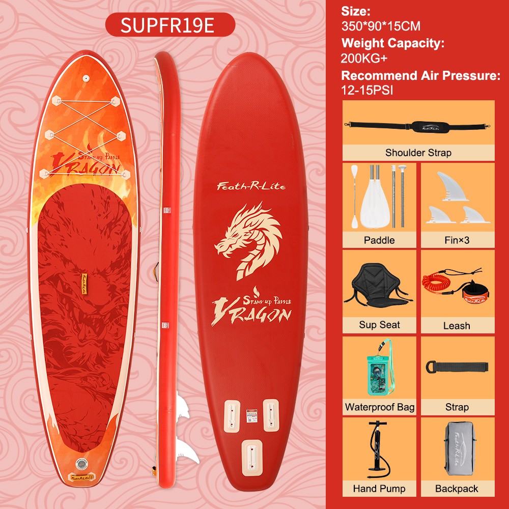 FunWater SUPFR19E Stand Up Paddle Board 350*90*15cm