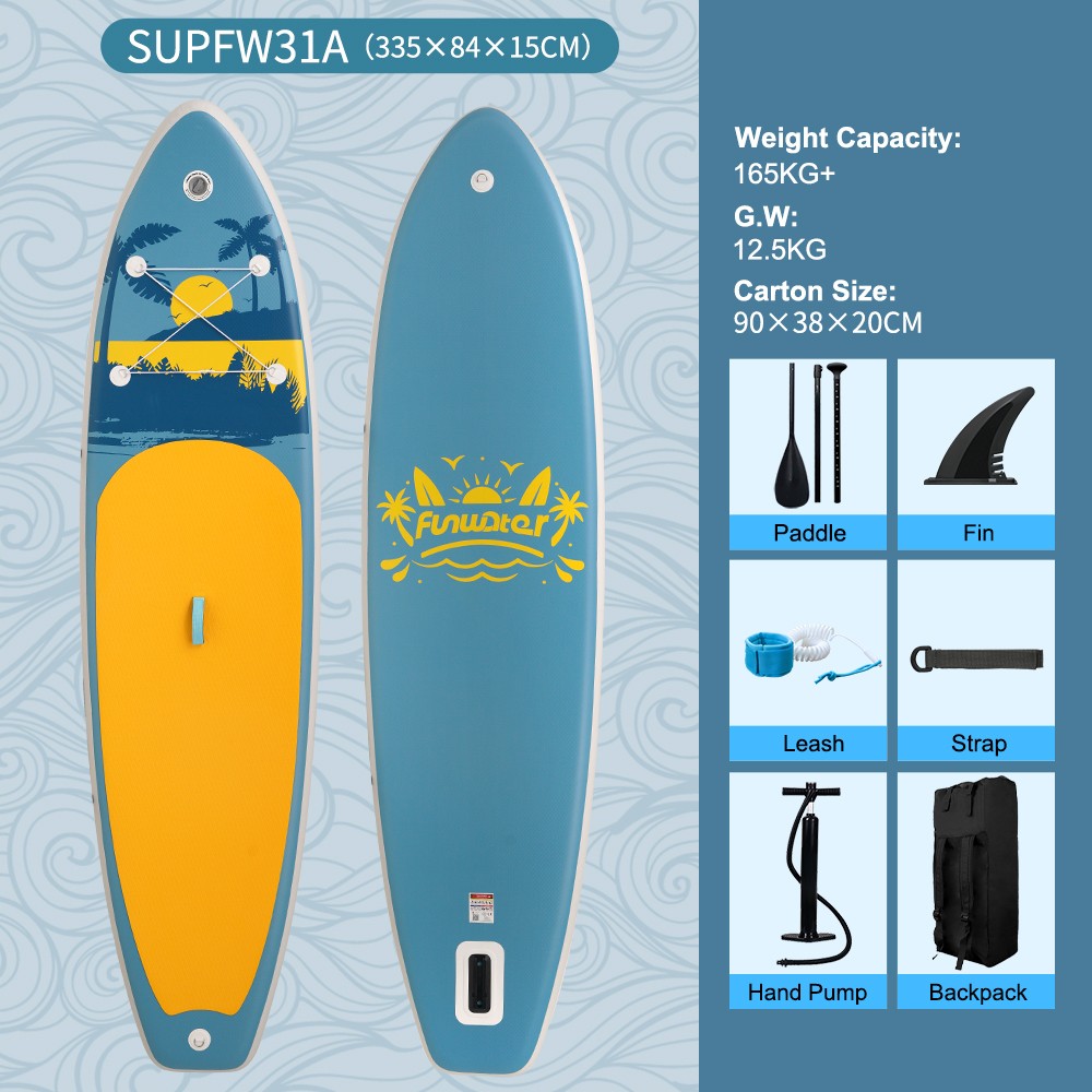 FunWater SUPFW31A Stand Up Paddle Board 335*84*15cm