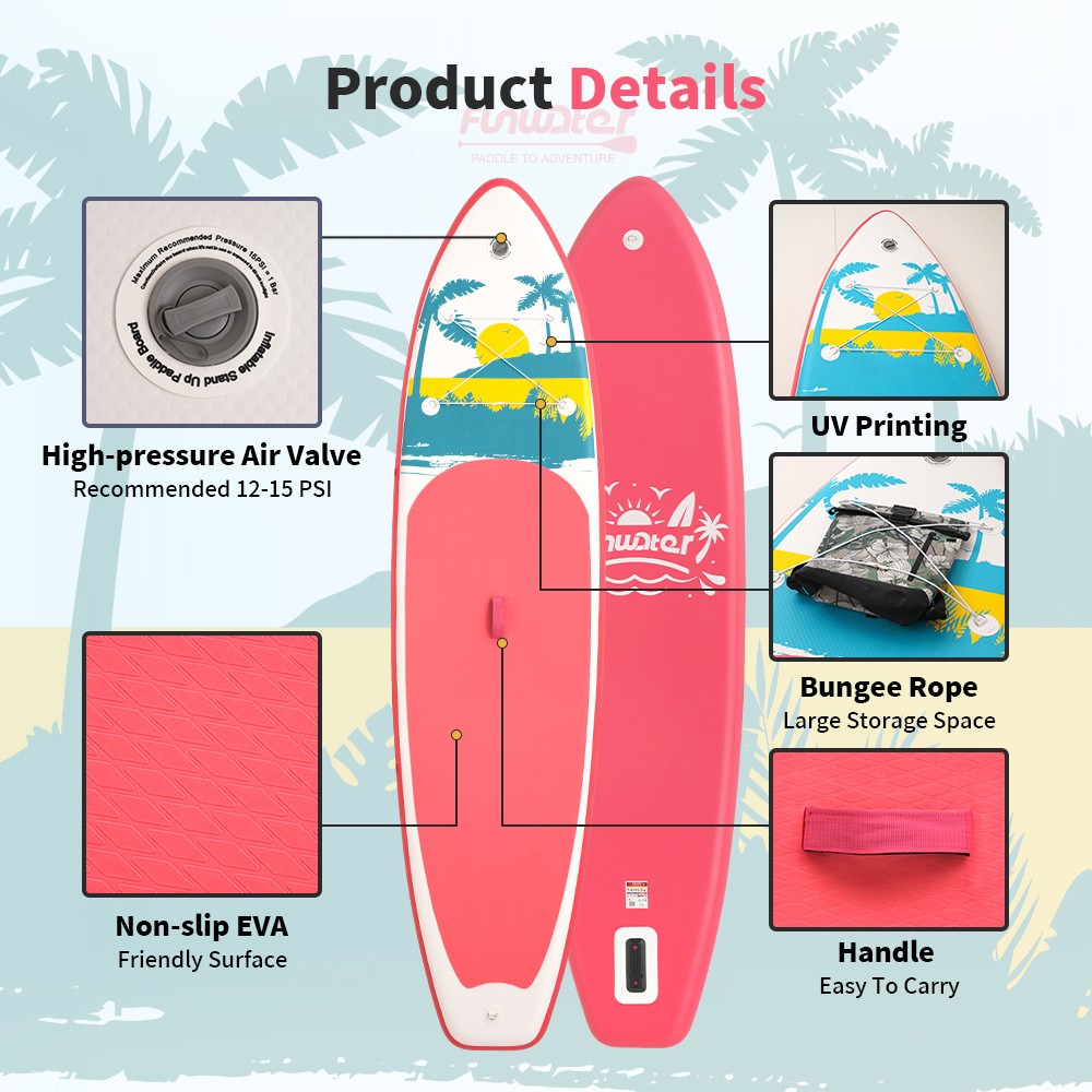 FunWater SUPFW31C Stand Up Paddle Board 335*84*15cm