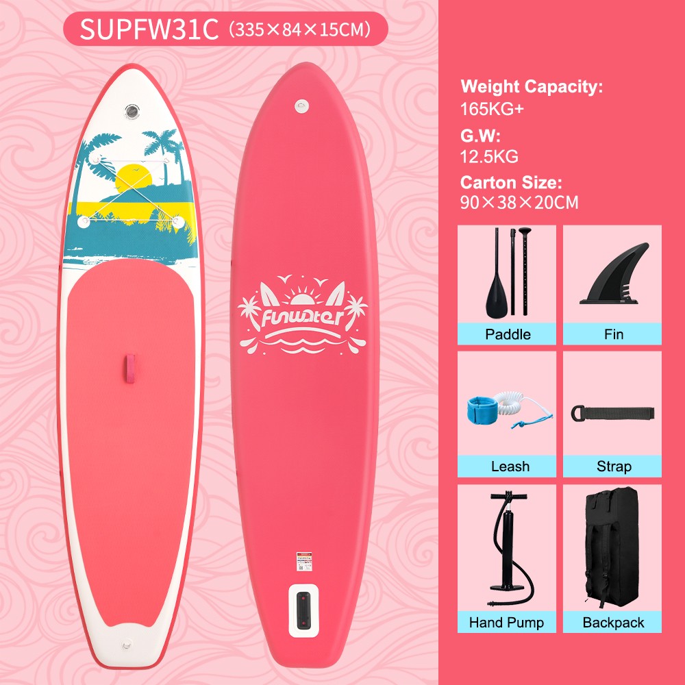 FunWater SUPFW31C Stand Up Paddle Board 335*84*15cm