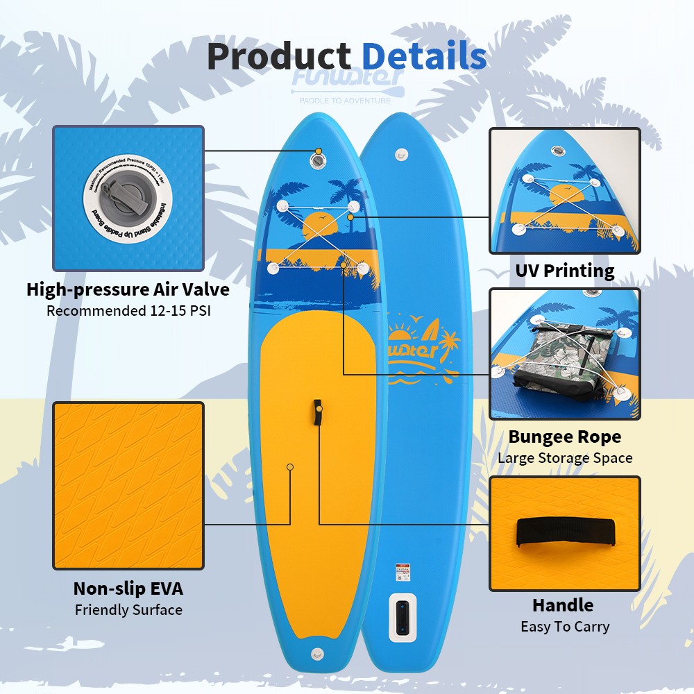 FunWater SUPFW31E Stand Up Paddle Board 335*84*15cm