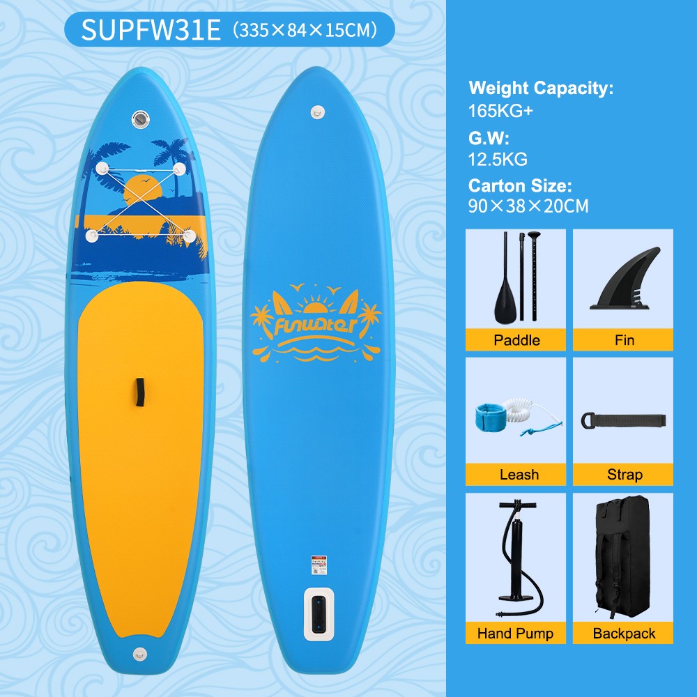 FunWater SUPFW31E Stand Up Paddle Board 335*84*15cm