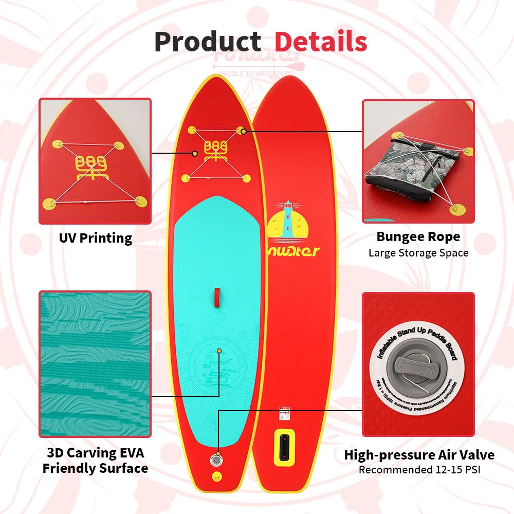 Funwater SUPFW28B Stehpaddelbrett 350*87*15cm
