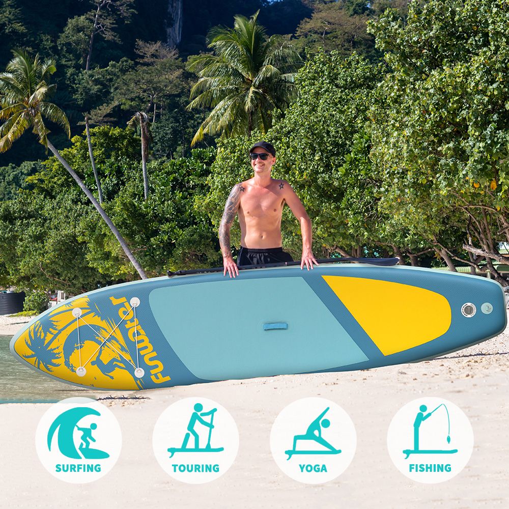 1Funwater SUPFW28E Stand Up Paddle Board 350*87*15cm