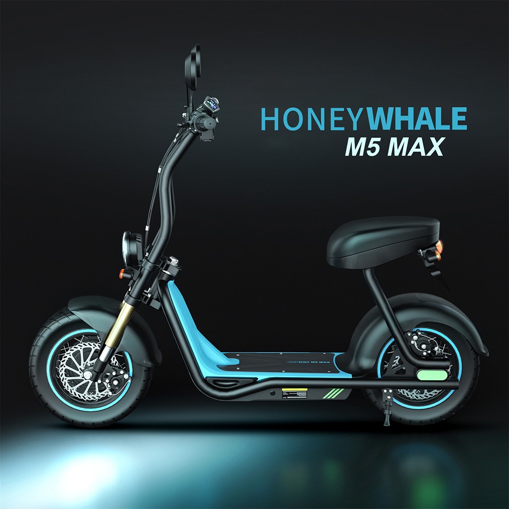 Elektrická kolobežka Honeywhale M5 Max so sedadlom, 14