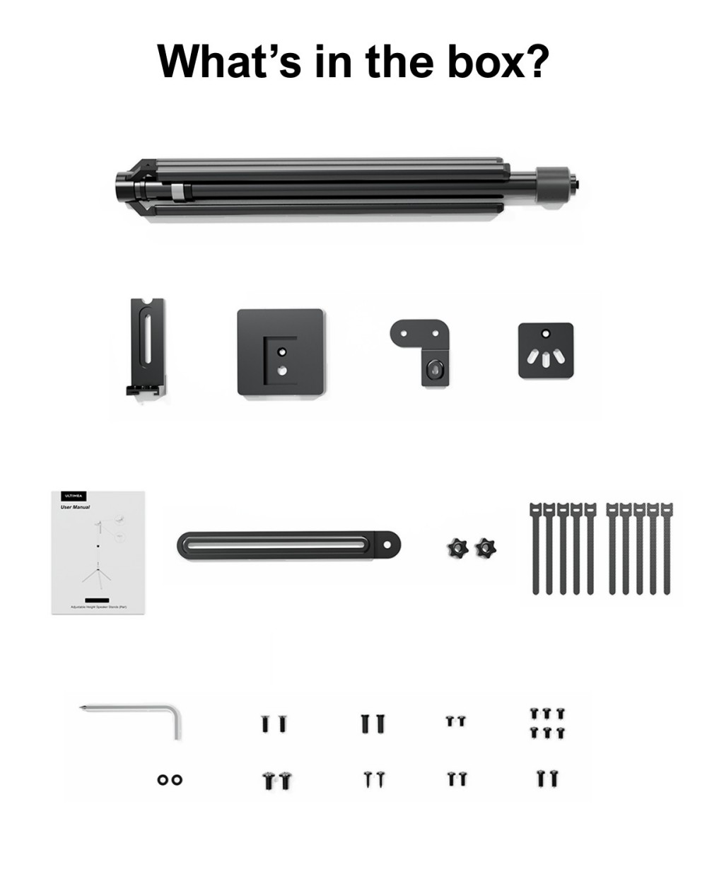 Ultimea Poseidon D60 5.1 Soundbar + 1 pár * Steady 300 Speaker Stands, Dolby Atmos 5.1, nastaviteľná úroveň Surround, viacero režimov