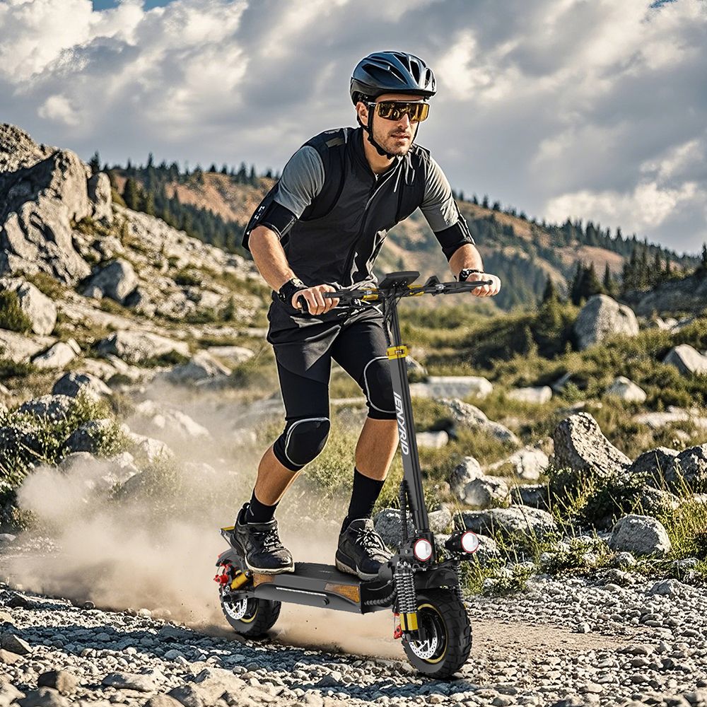 iENYRID ES6 Electric Scooter, 1000W*2 Motor, 48V 20.8Ah batéria, 10-palcové terénne pneumatiky, max. rýchlosť 55 km/h, dojazd 55 km, dvojkotúčové brzdy, pružinové tlmiče