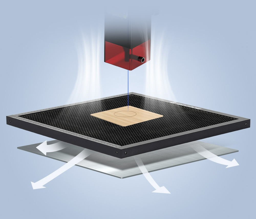 Mecpow H44 440*440*22mm l&eacute;zer&aacute;gy