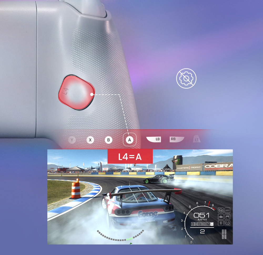 Mobilní herní ovladač GameSir G8 Type-C, Plug and Play gamepad s Hallovými joysticky/Hall Trigger, 3,5mm audio Jack, kompatibilní s Android a iPhone 15 Series