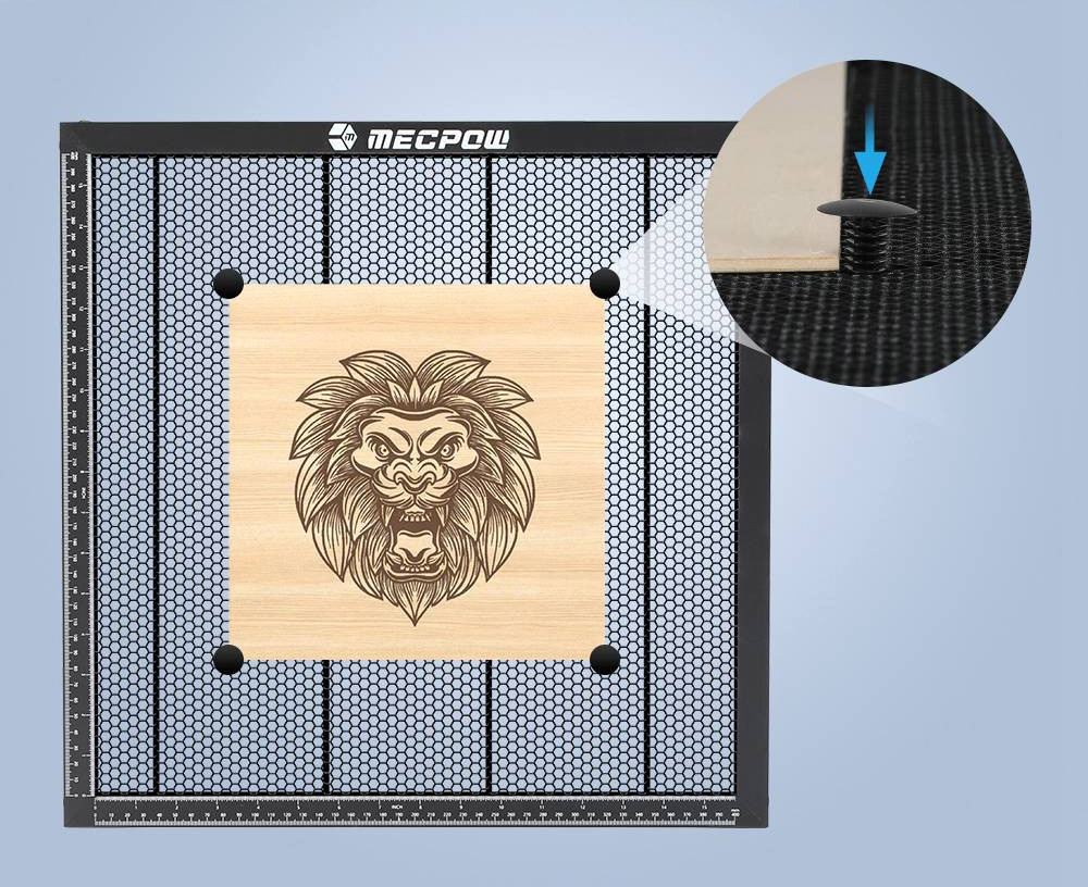 Mecpow H44 440*440*22mm l&eacute;zer&aacute;gy