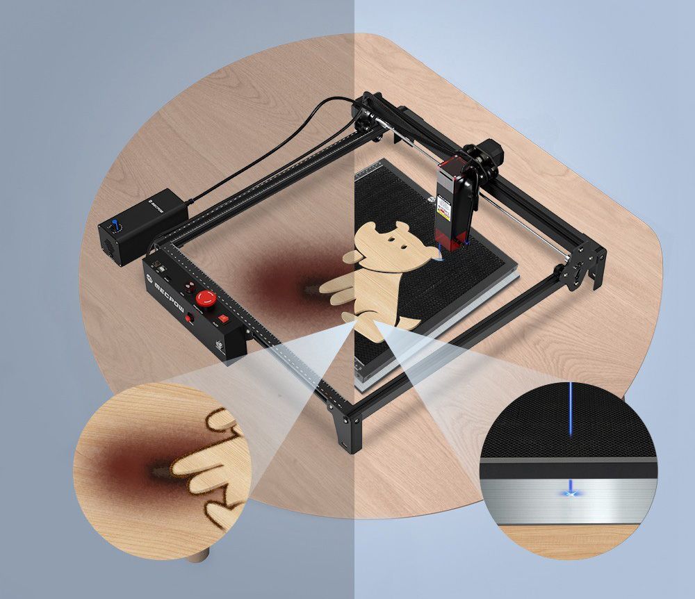 Mecpow H44 440*440*22mm l&eacute;zer&aacute;gy