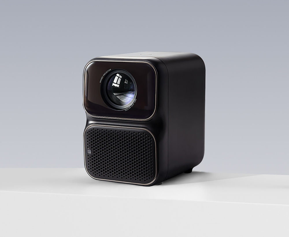[Netflix Certified] Wanbo TT Portable Projector, Native 1080P, 650 ANSI Lumens, HDR10, Keystone Correction, 5G WiFi, 1GB/8GB, Bluetooth 5.1, Dolby Atmos, Auto-focus