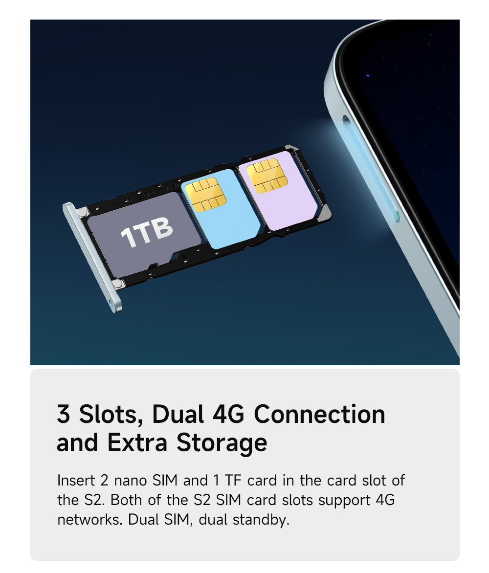FOSSiBOT S2 4G Smartphone, Android 14 mobilný telefón odblokovaný, 8GB RAM 256GB ROM, 6.72'' FHD displej, 5000mAh batéria, 50MP+16MP fotoaparát, Dual 4G SIM, Face & Fingerprint, NFC, Tarnished Color