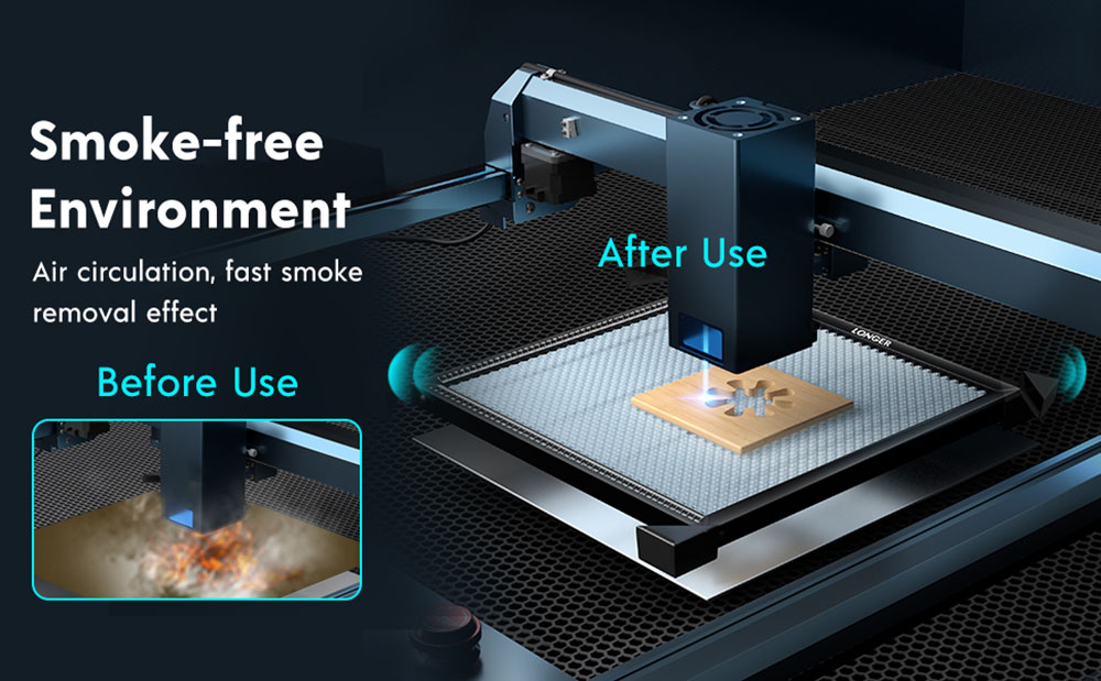 Longer Honeycomb Laser Bed 440*440*22mm