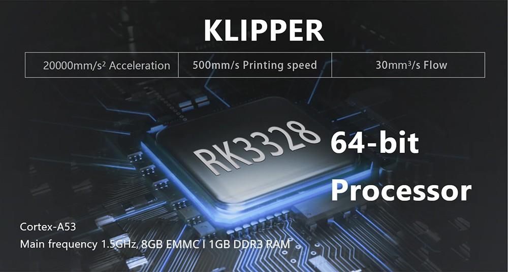 Refurbished QIDI Tech X-Smart 3 3D Printer, Auto Levelling, 500mm/s Printing Speed, Flexiable HF Board, Filament Detection, Resonance Compensation, 175*180*170mm