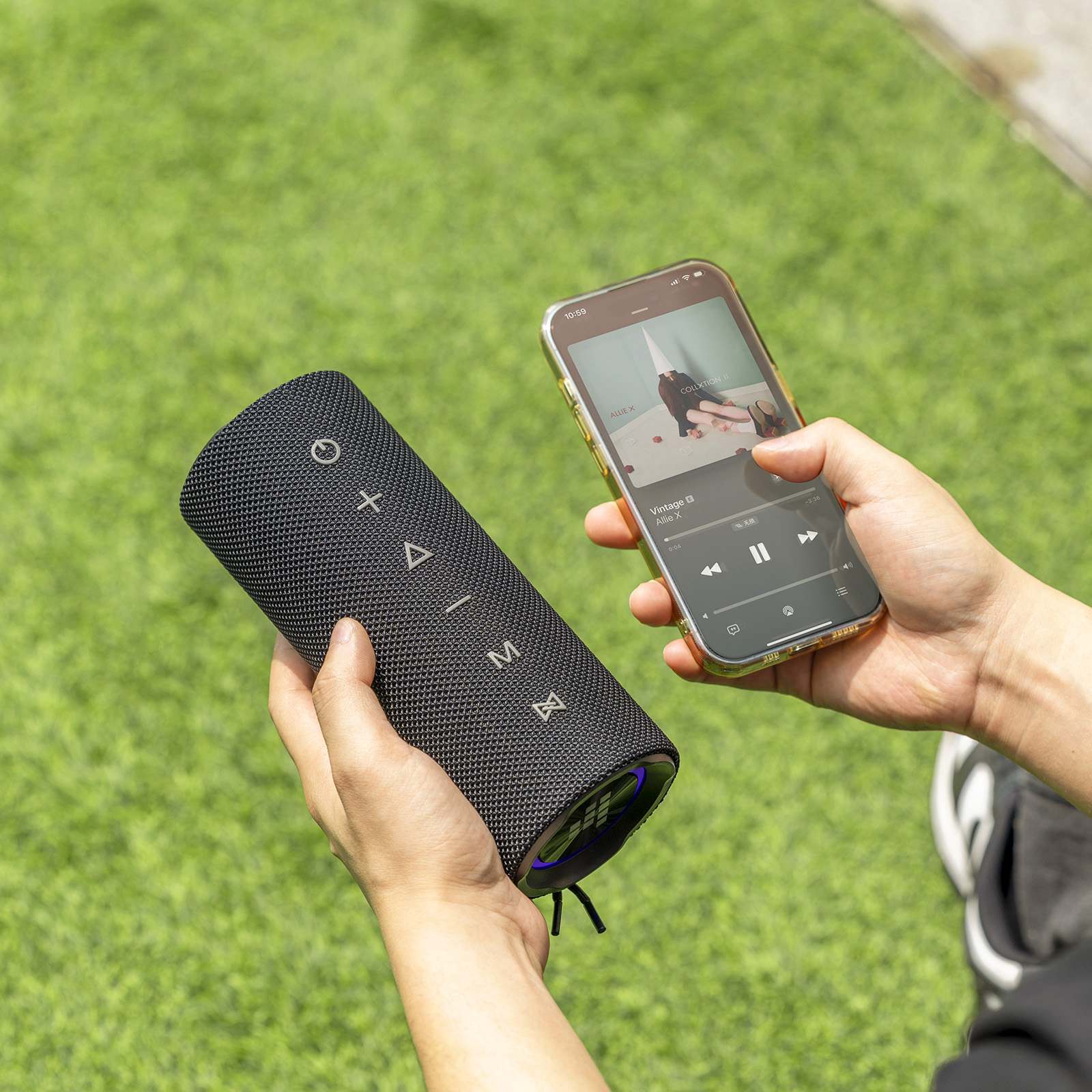 Tronsmart Mirtune C2 24W IPX7 Protable Bluetooth Speaker-Black