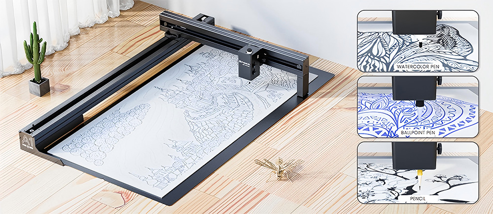 Tyvok Spider A1 Laser Engraver and Cutter 10W 800L 800x400mm