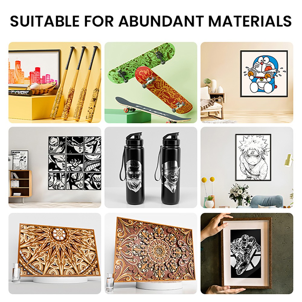 Tyvok Spider A1 Laser Engraver and Cutter 10W 800L 800x400mm