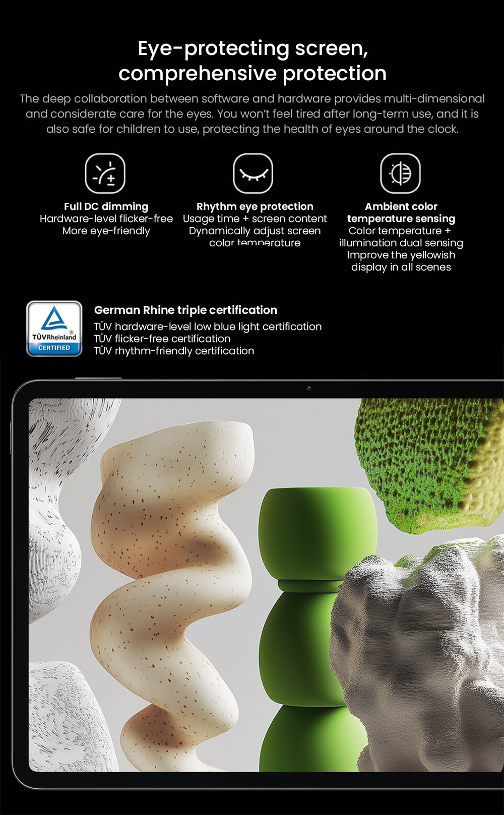 Xiaomi Pad 7 Pro Tablet Chinese Version, 11.2 inch 3200*2136 Screen, Snapdragon 8s 8 Core Max 3.0GHz, 8GB RAM 128GB ROM, 8850mAh Battery, WiFi 7, 50MP+32MP Camera - Black