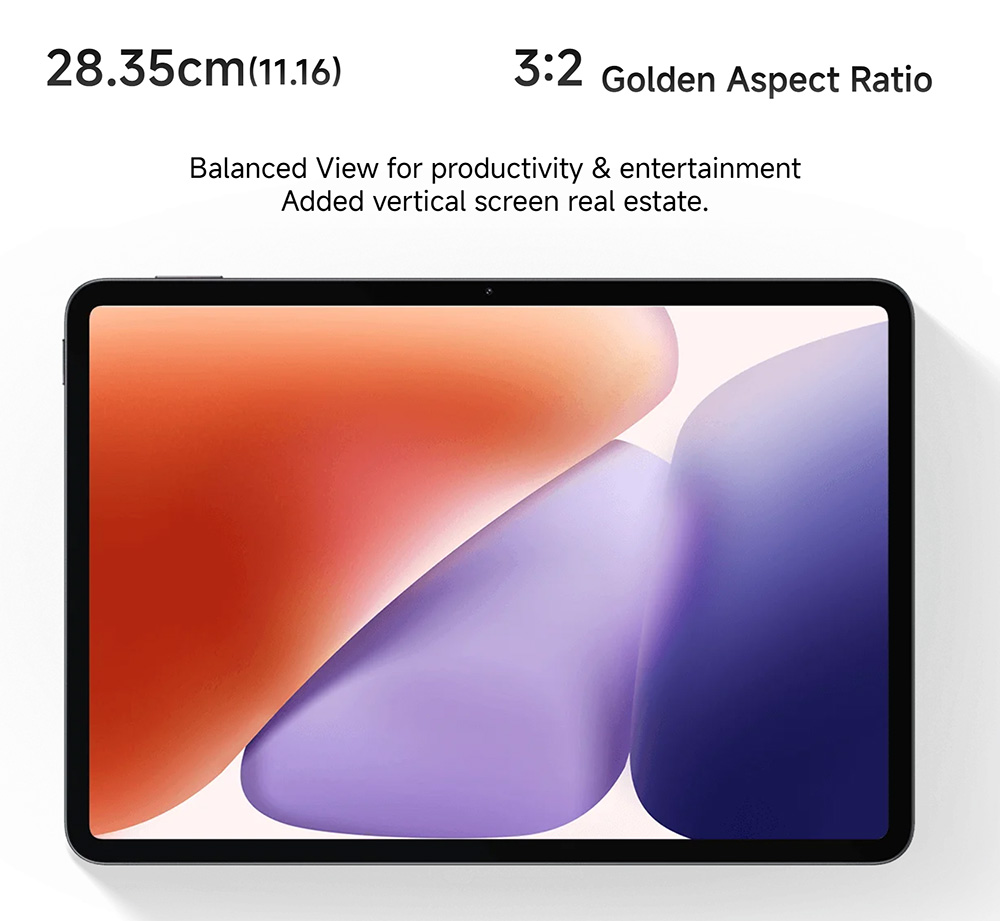 Xiaomi Pad 7 Tablet Chinese Version, 11.1 inch 3200*2136 Screen, Snapdragon 7 8 Core Max 2.8GHz, 8GB RAM 128GB ROM, 13MP+8MP Camera, 8850mAh Battery, WiFi 6E Bluetooth 5.4, Dolby Atmos - Blue