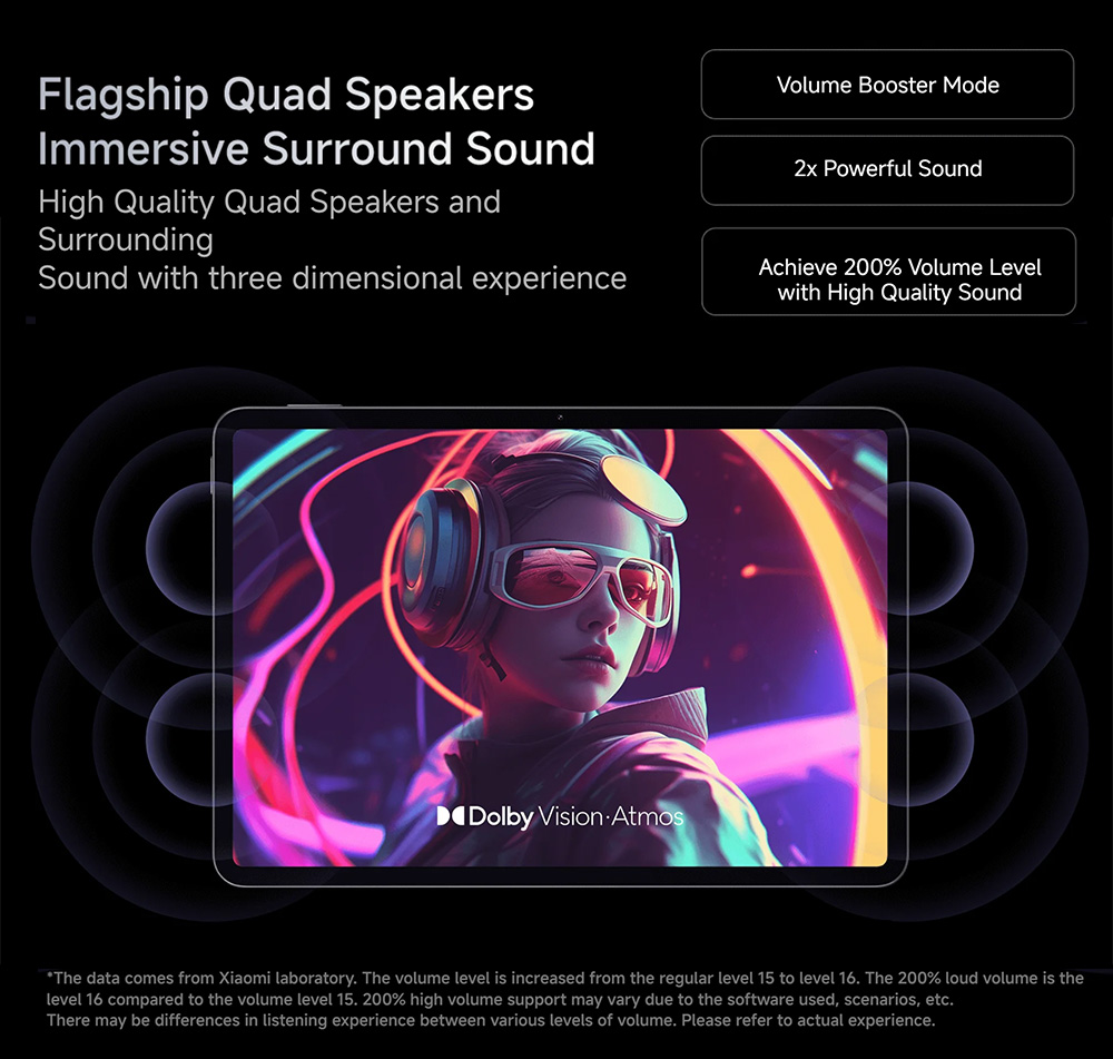 Xiaomi Pad 7 Tablet Chinese Version, 11.1 inch 3200*2136 Screen, Snapdragon 7 8 Core Max 2.8GHz, 8GB RAM 128GB ROM, 13MP+8MP Camera, 8850mAh Battery, WiFi 6E Bluetooth 5.4, Dolby Atmos - Blue