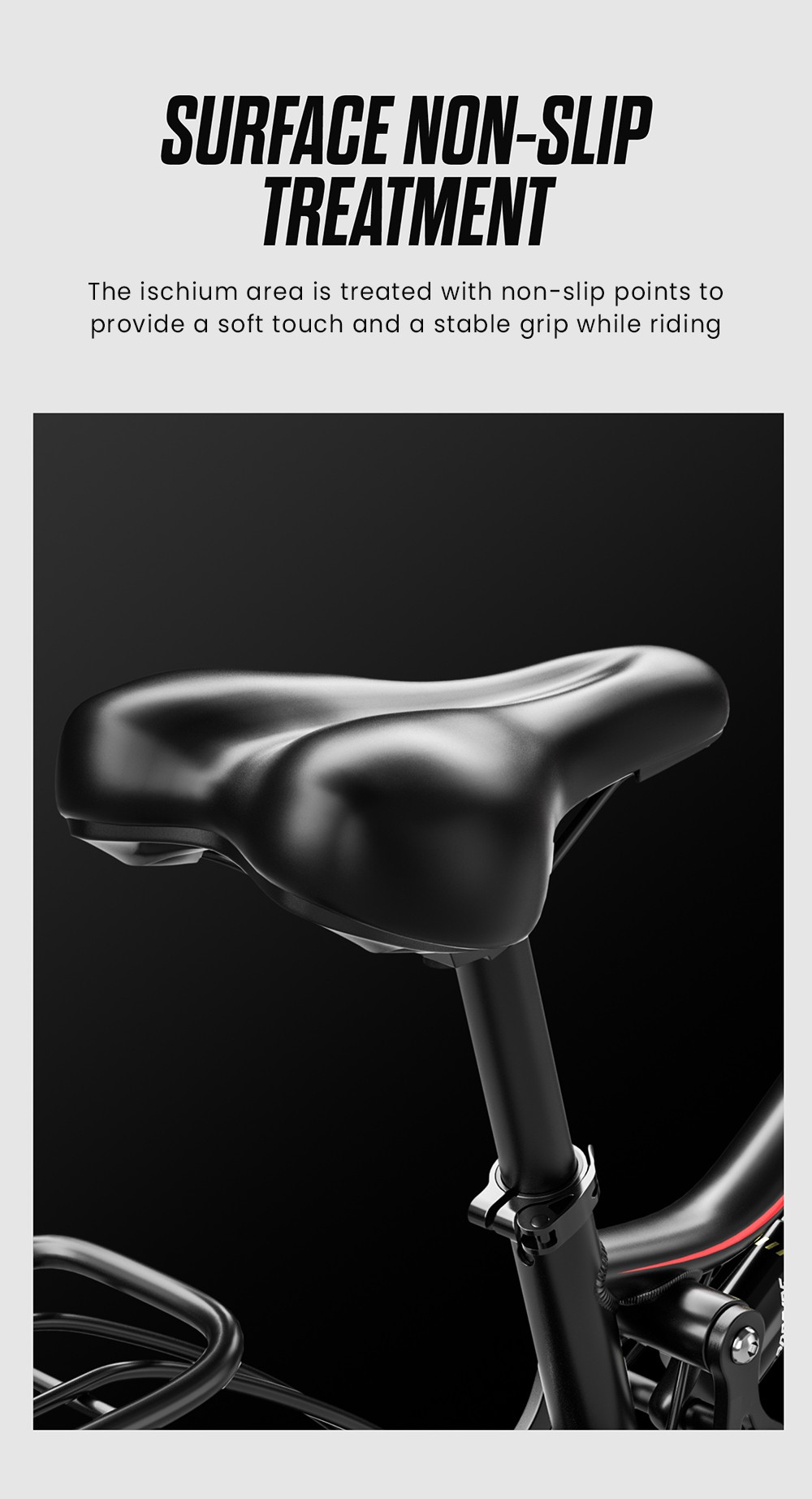 RANDRIDE YG90B Elektrofahrrad, 1000-W-Motor, 45 km/h H&ouml;chstgeschwindigkeit, 48 V, 17 Ah Akku, 80&ndash;90 km/h maximale Reichweite, 27,5 x 2,4 Zoll CST-Reifen, 120 kg Tragkraft