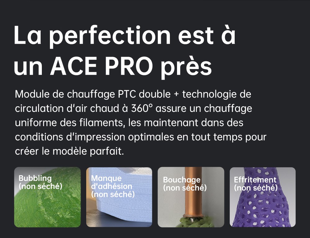 Imprimante 3D ANYCUBIC KOBRA S1 COMBO, impression 8 couleurs &eacute;clatantes, vitesse ultra-rapide de 600 mm/s, mise &agrave; niveau automatique, t&ecirc;te d'impression 320 &deg;C, ultra-silencieuse 44 dB, construction CoreXY, 250 x 250 x 250 mm