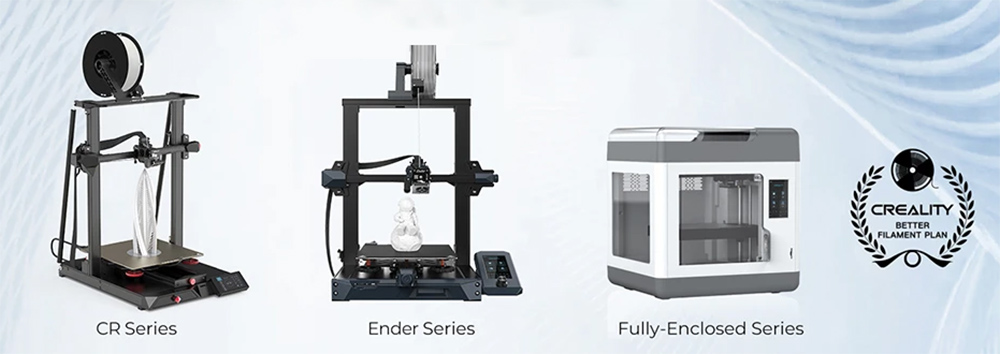 10kg Creality Ender-PLA Filament - (5kg Grey + 5kg White)