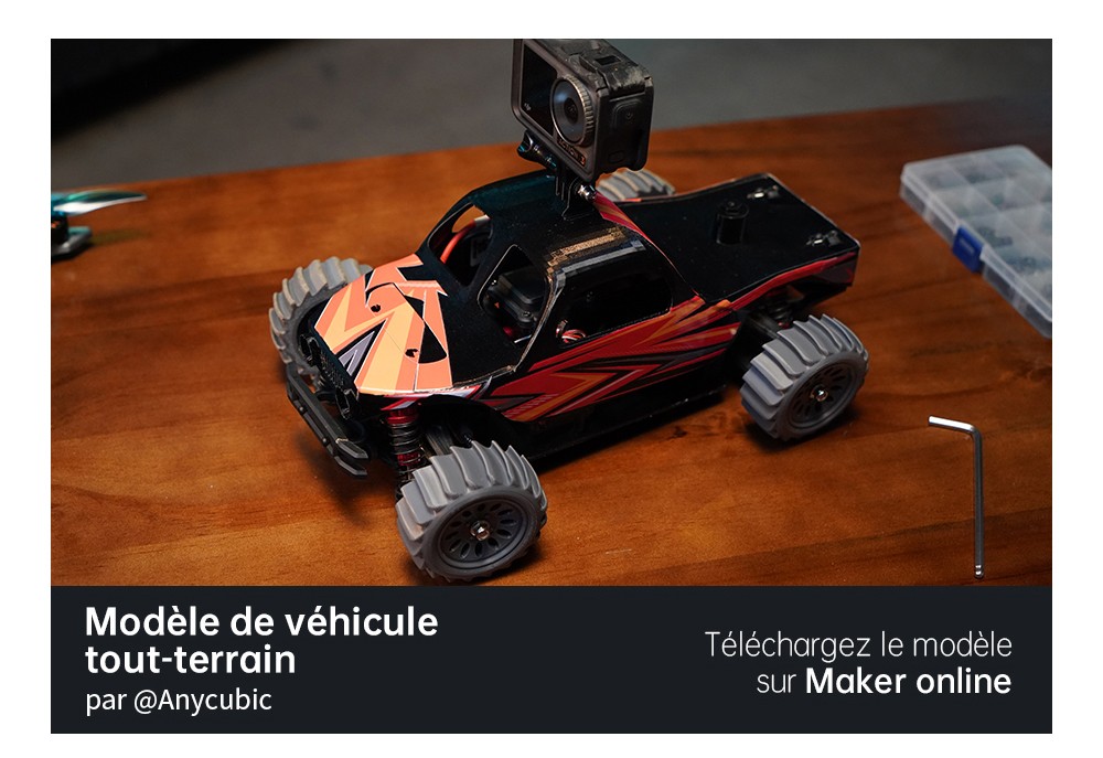 Imprimante 3D ANYCUBIC KOBRA S1 COMBO, impression 8 couleurs &eacute;clatantes, vitesse ultra-rapide de 600 mm/s, mise &agrave; niveau automatique, t&ecirc;te d'impression 320 &deg;C, ultra-silencieuse 44 dB, construction CoreXY, 250 x 250 x 250 mm