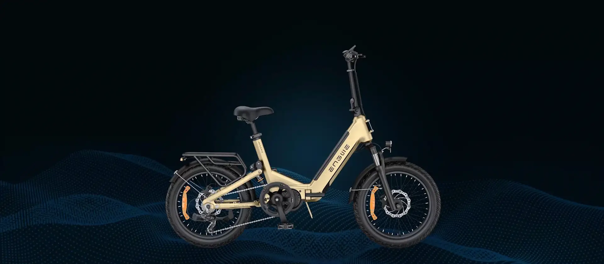 ENGWE L20 3.0 Pro: La Recensione Completa della E-Bike Pieghevole ad Alte Prestazioni 4 Engwe L20 3.0 Pro doppio ammoartizzatore