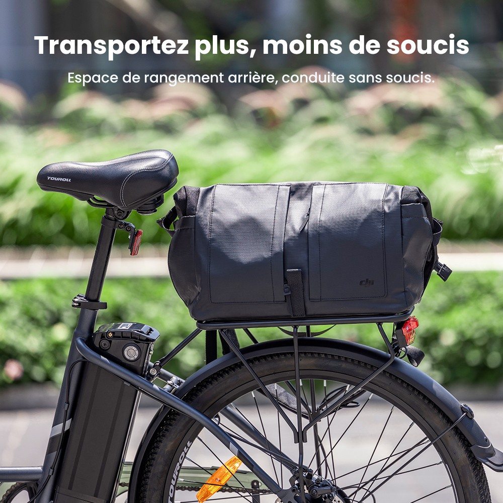 Touroll B1 V&eacute;lo de ville &eacute;lectrique, moteur 250 W, couple 45 Nm, pneu 26